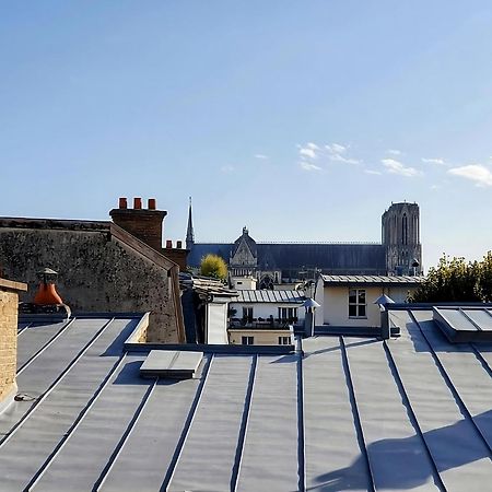 Appartement Premium Dans Une Belle Demeure - Hyper Centre-Ville De Reims Kültér fotó